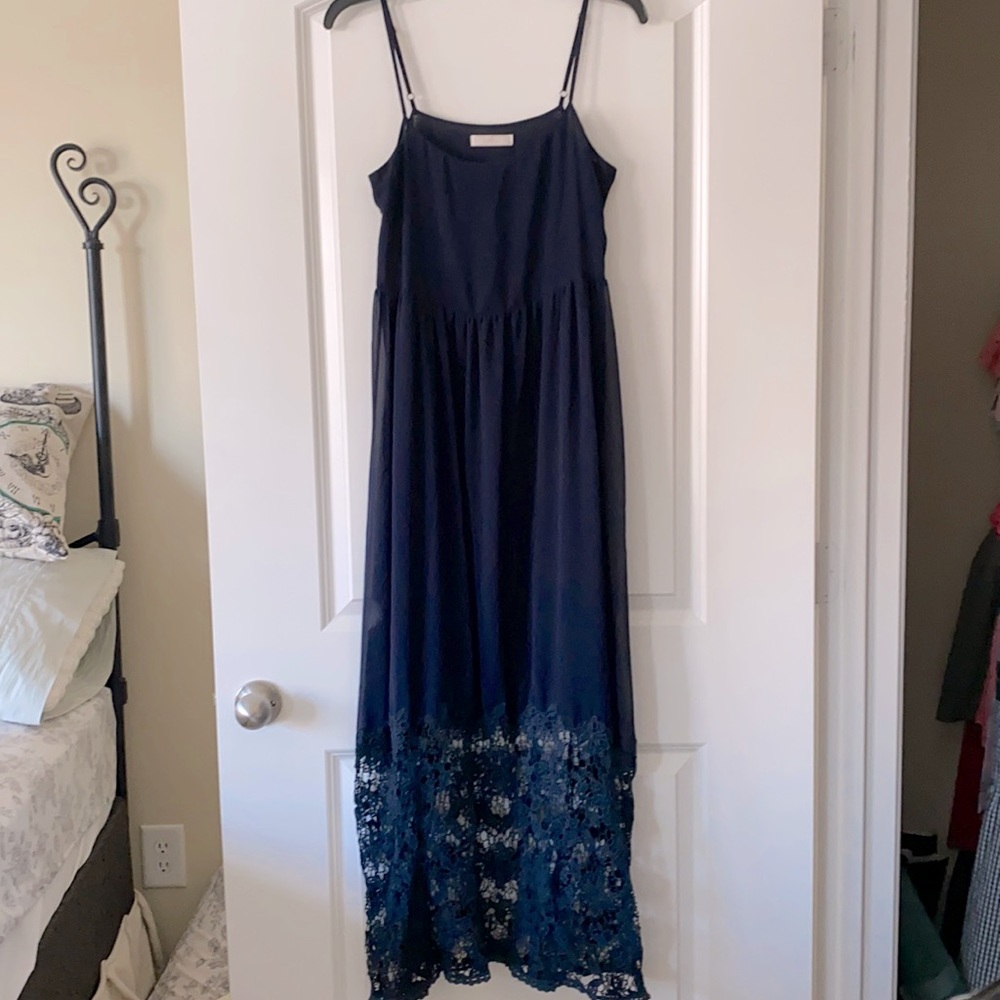 Lace Maxi Boho Dress